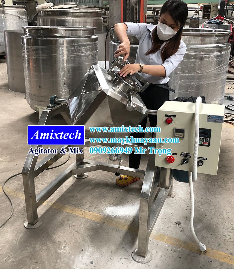 máy trộn bột thuốc thú y