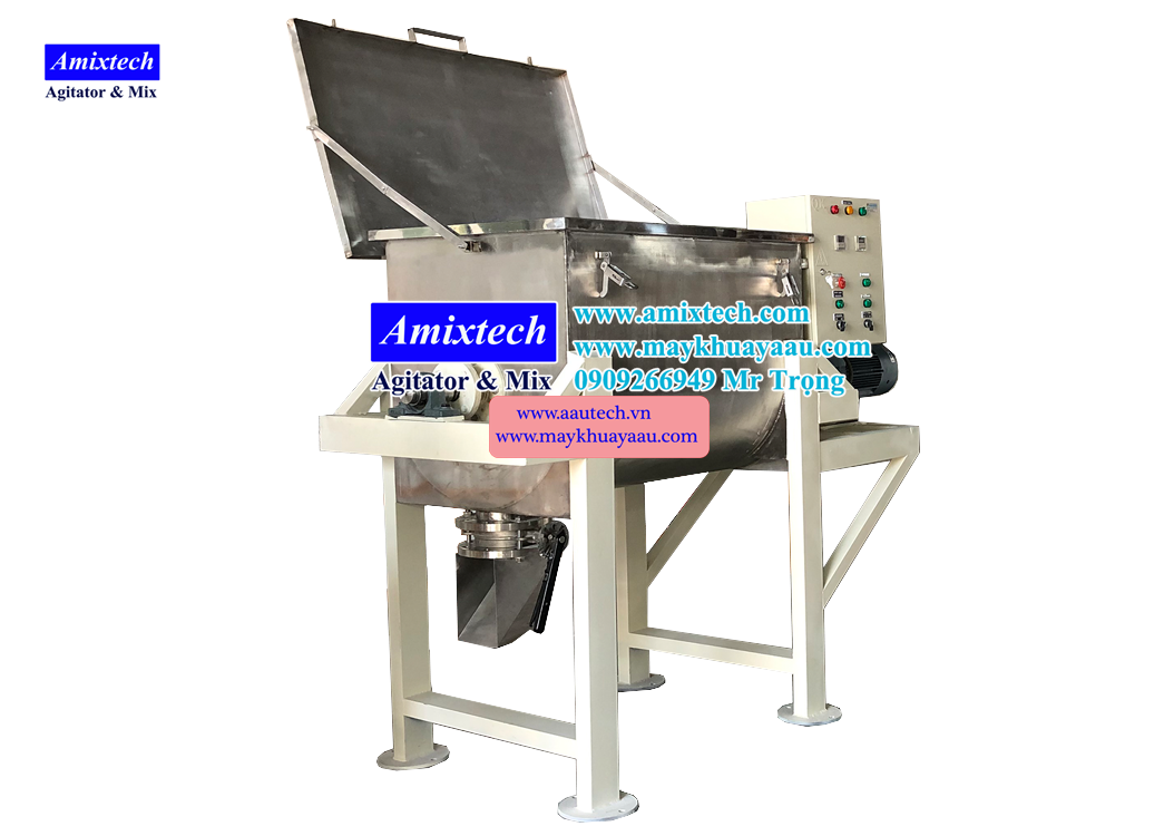 máy trộn bột khô, hạt, viên