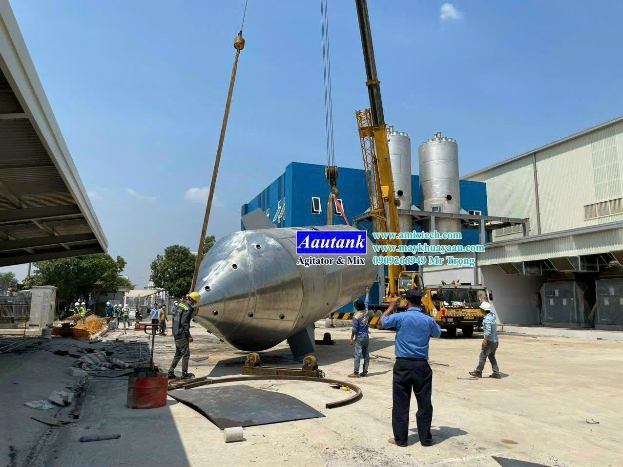 Silo chứa công nghiệp 