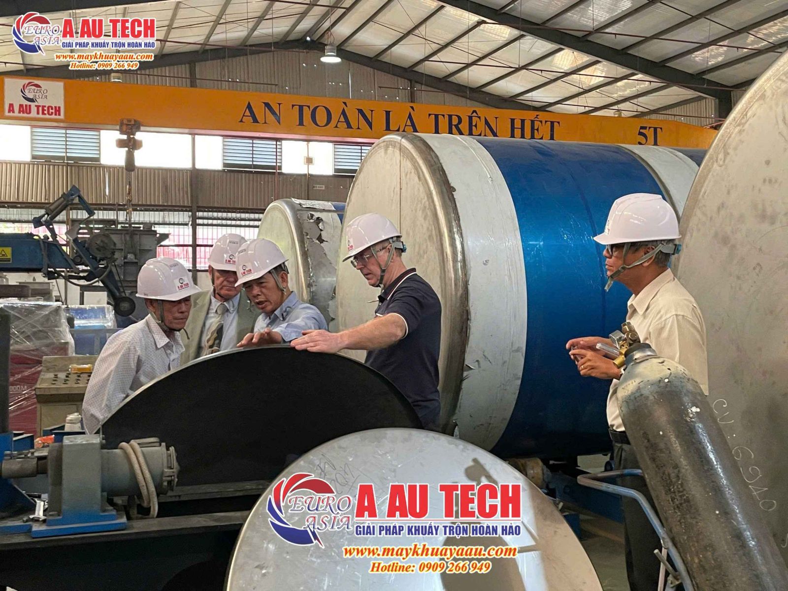 Gia công bồn chứa 