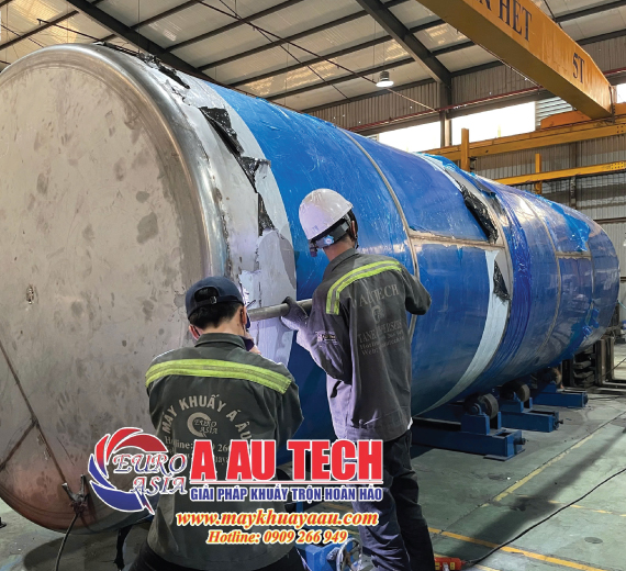 Gia công silo chứa, bồn chứa