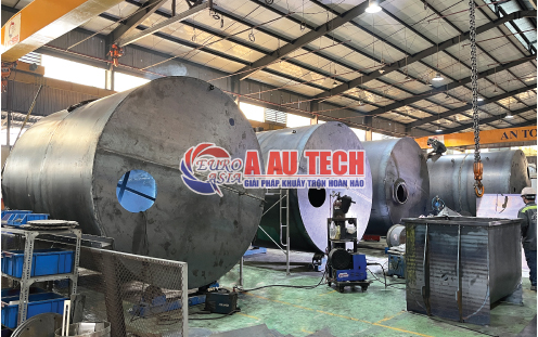 silo chứa bột xây dựng