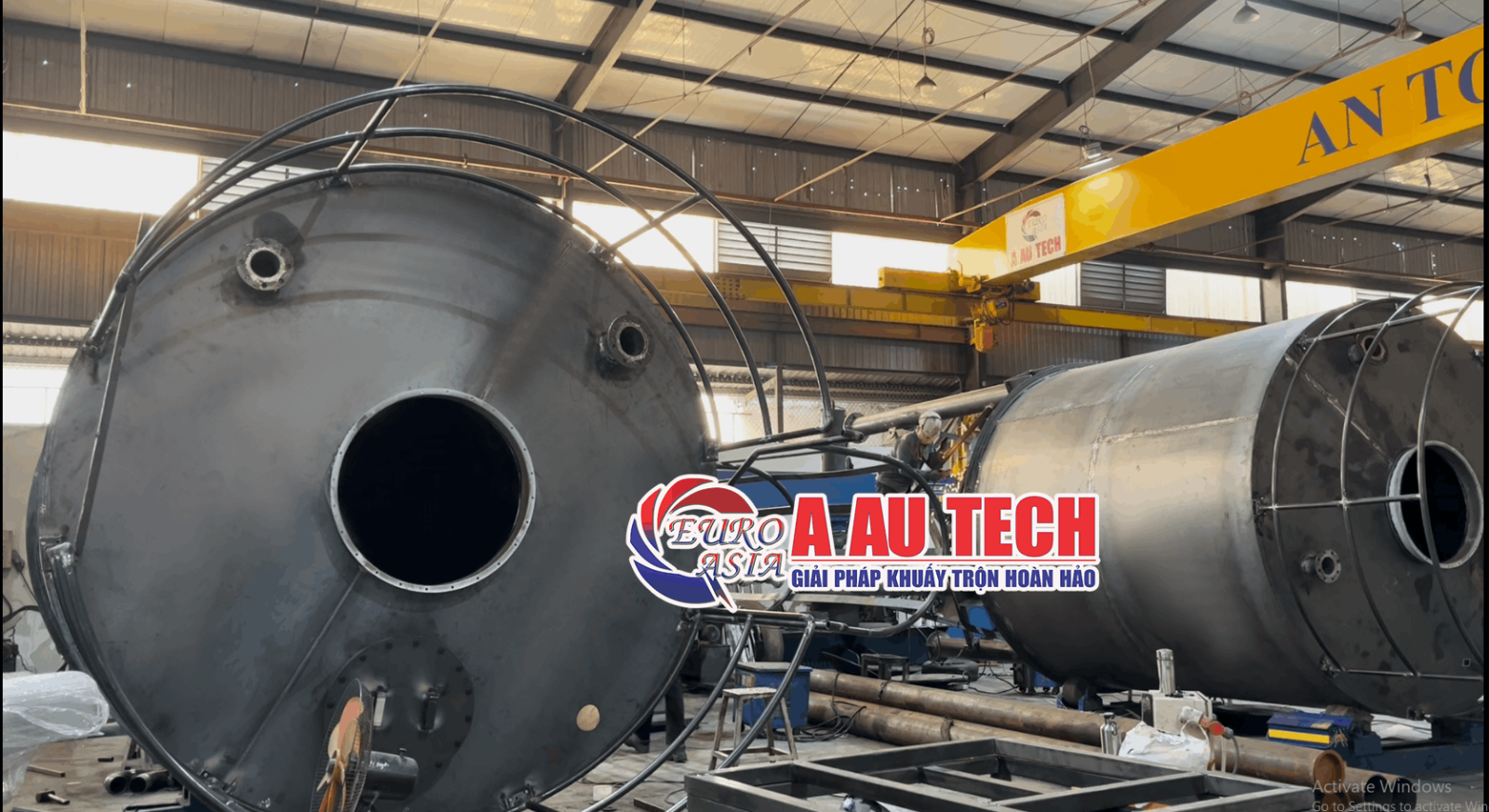 silo chứa công nghiệp