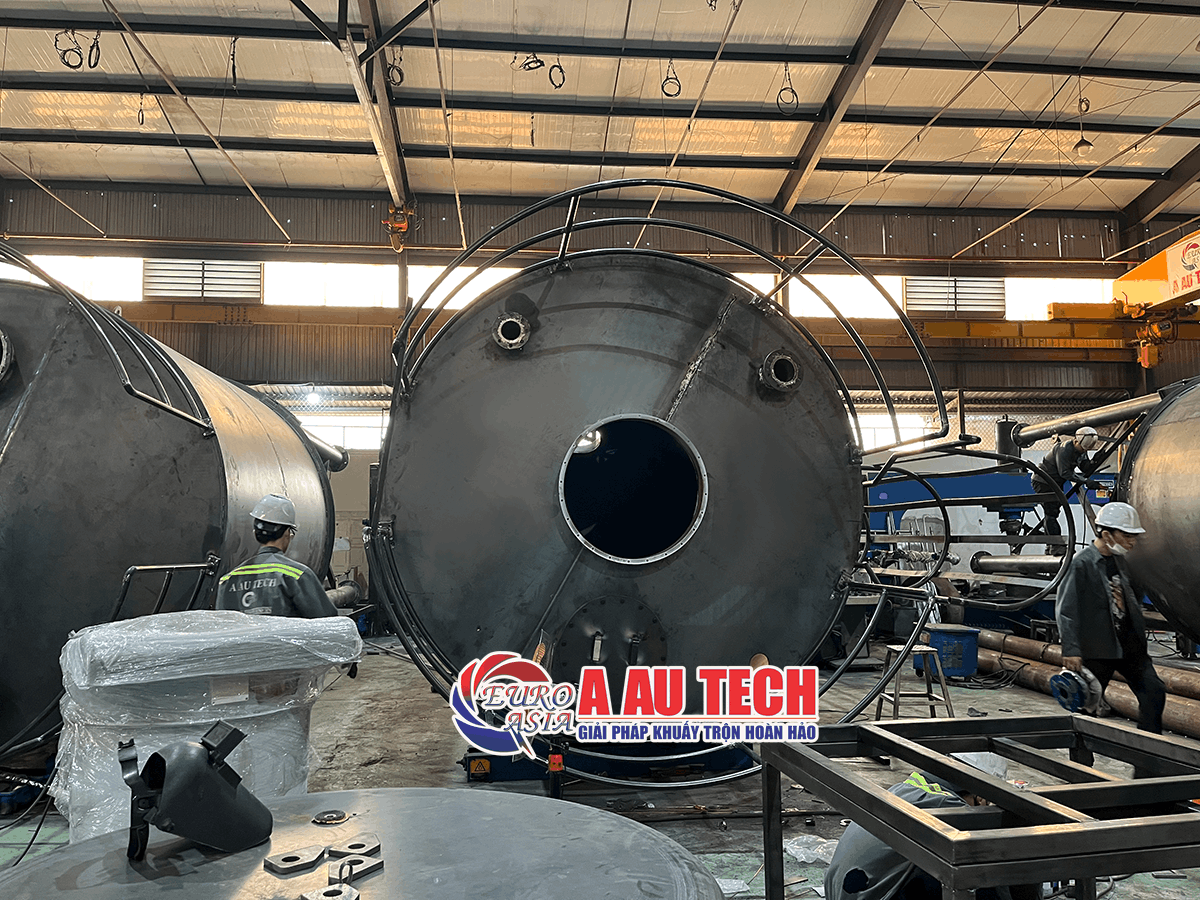 silo chứa bột xây dựng