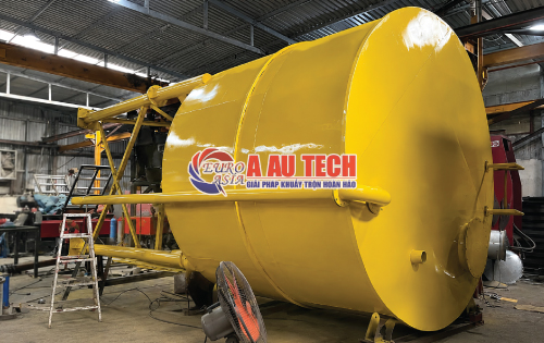 silo công nghiệp sơn màu theo yêu cầu
