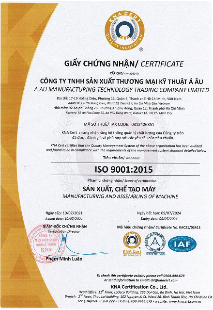 Quản lý chất lượng theo tiêu chuẩn ISO 9001:2015